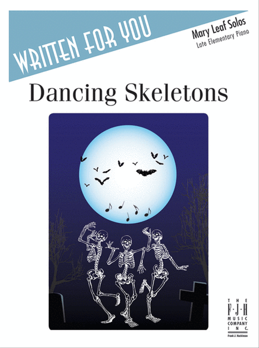 Dancing Skeletons Easy Piano scores gallery preview page 3