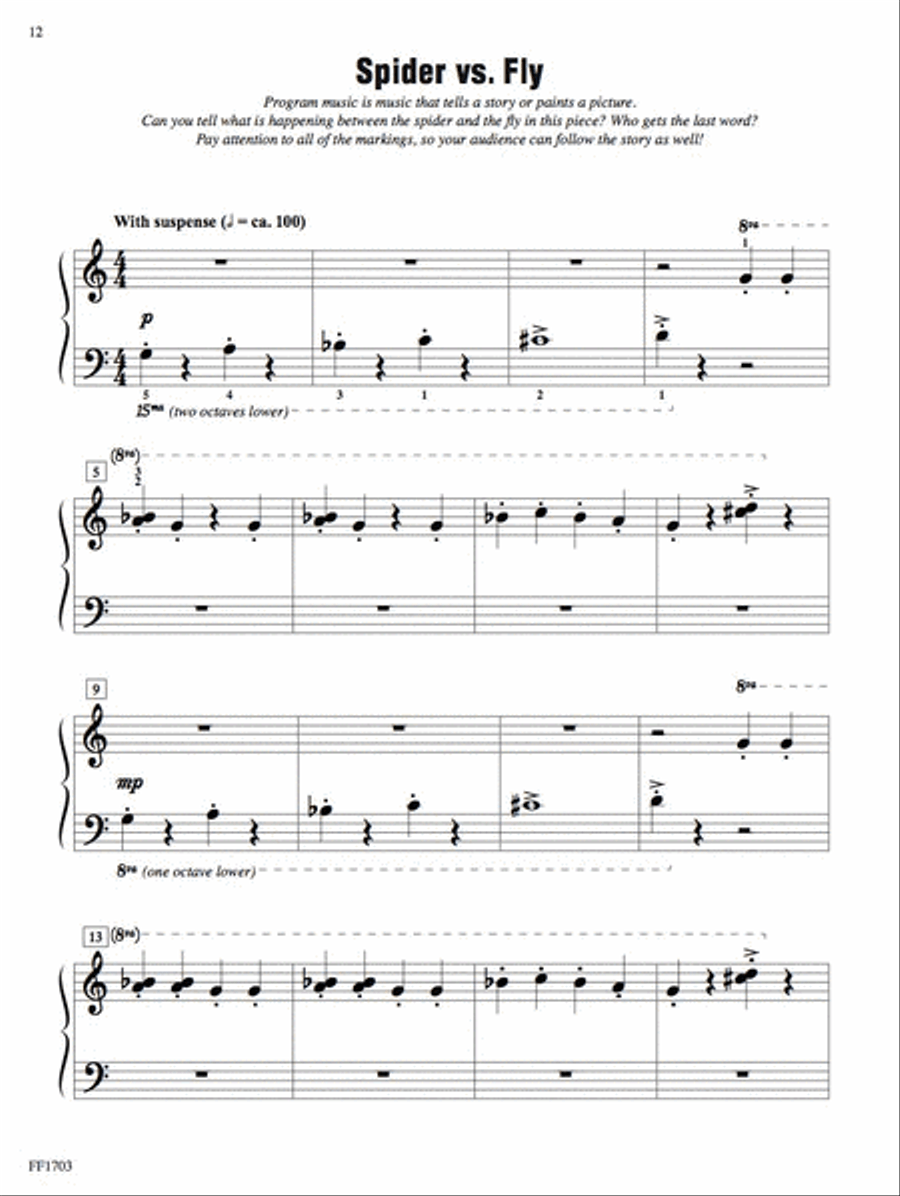 My Kind of Music, Book 1 Easy Piano scores gallery preview page 4