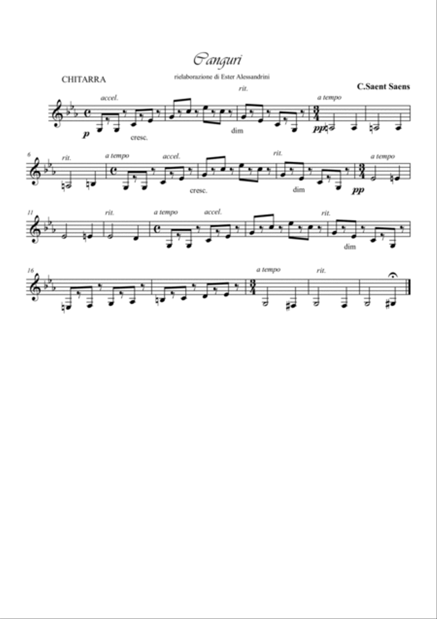 Carnival of the animals: 6-Kangaroos Small Ensemble scores gallery preview page 5