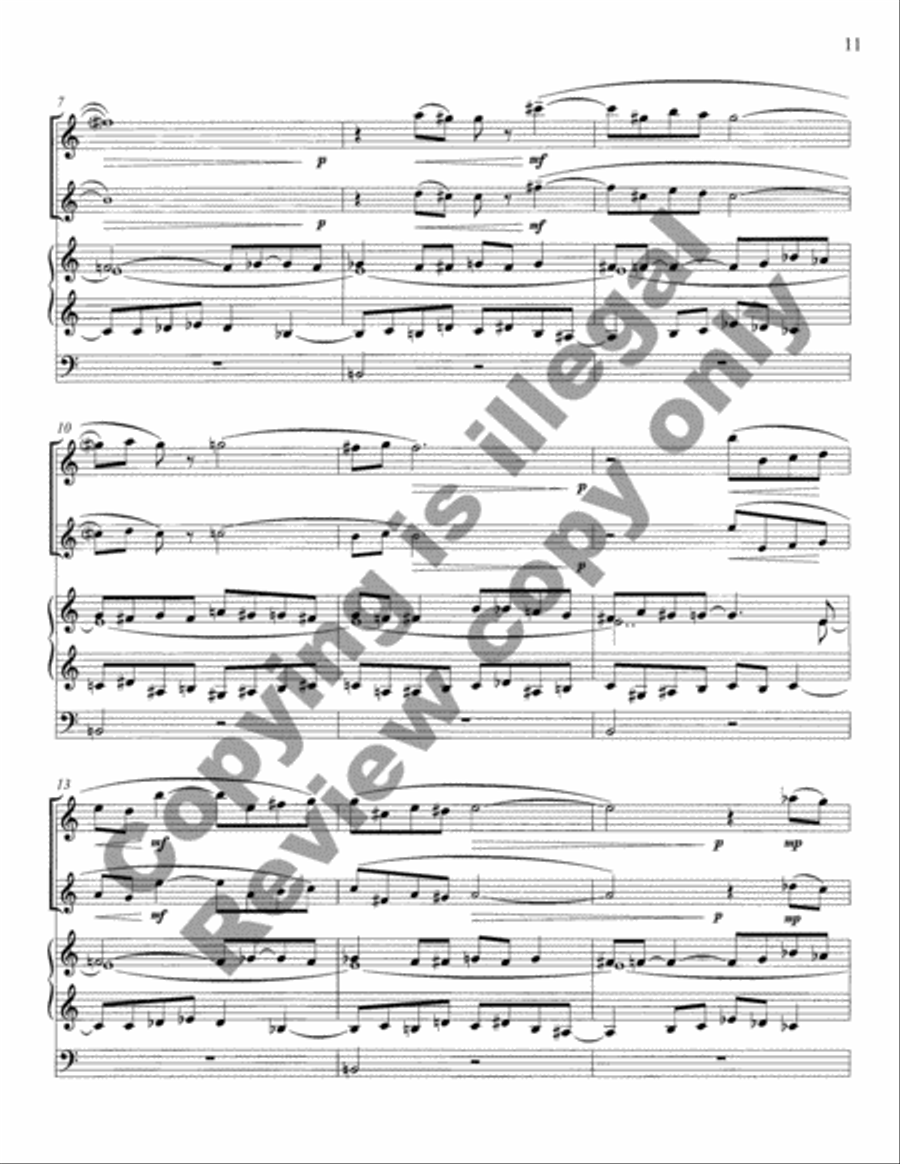 Odes English Horn scores gallery preview page 15