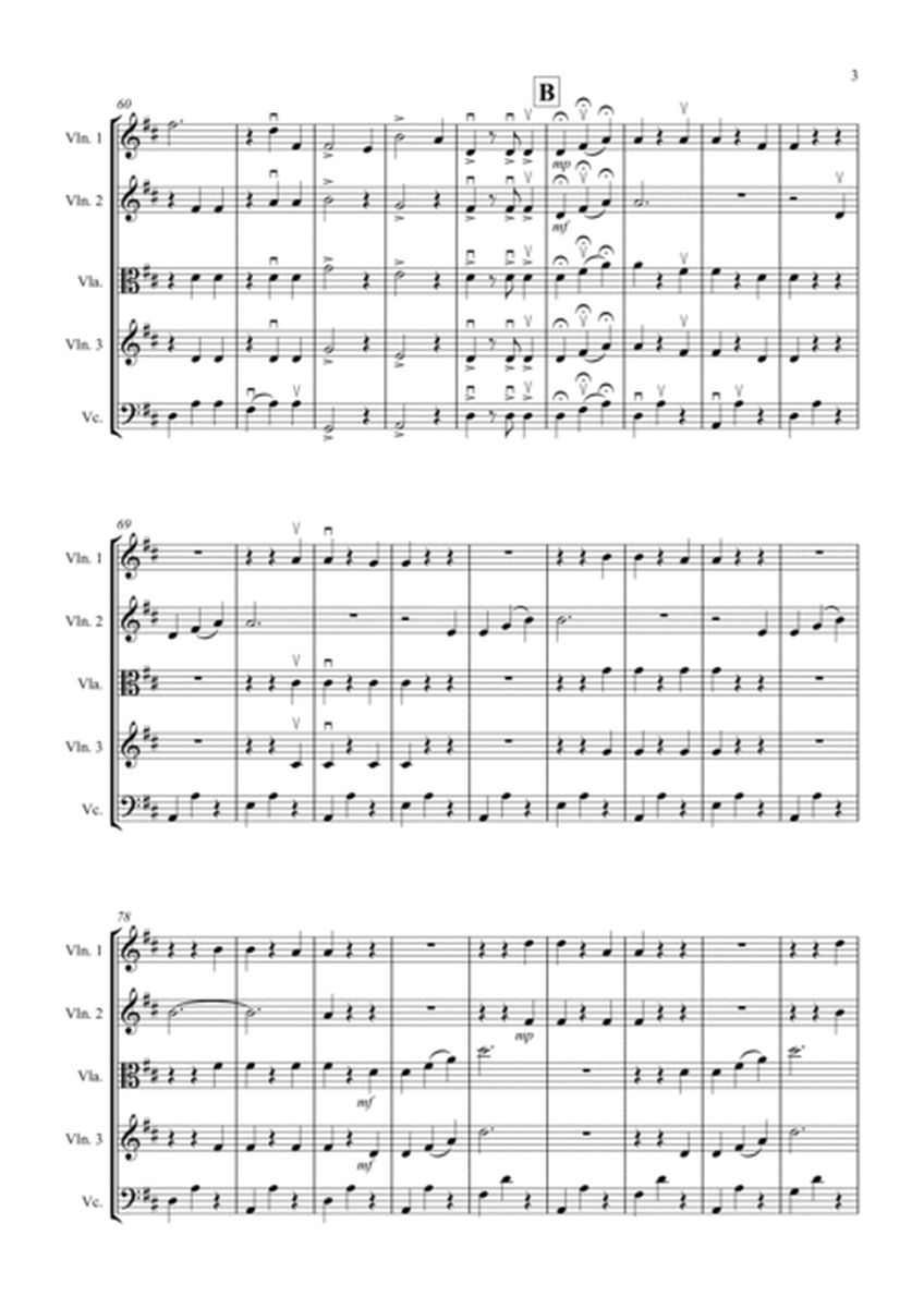 The Blue Danube for String Quartet image number null