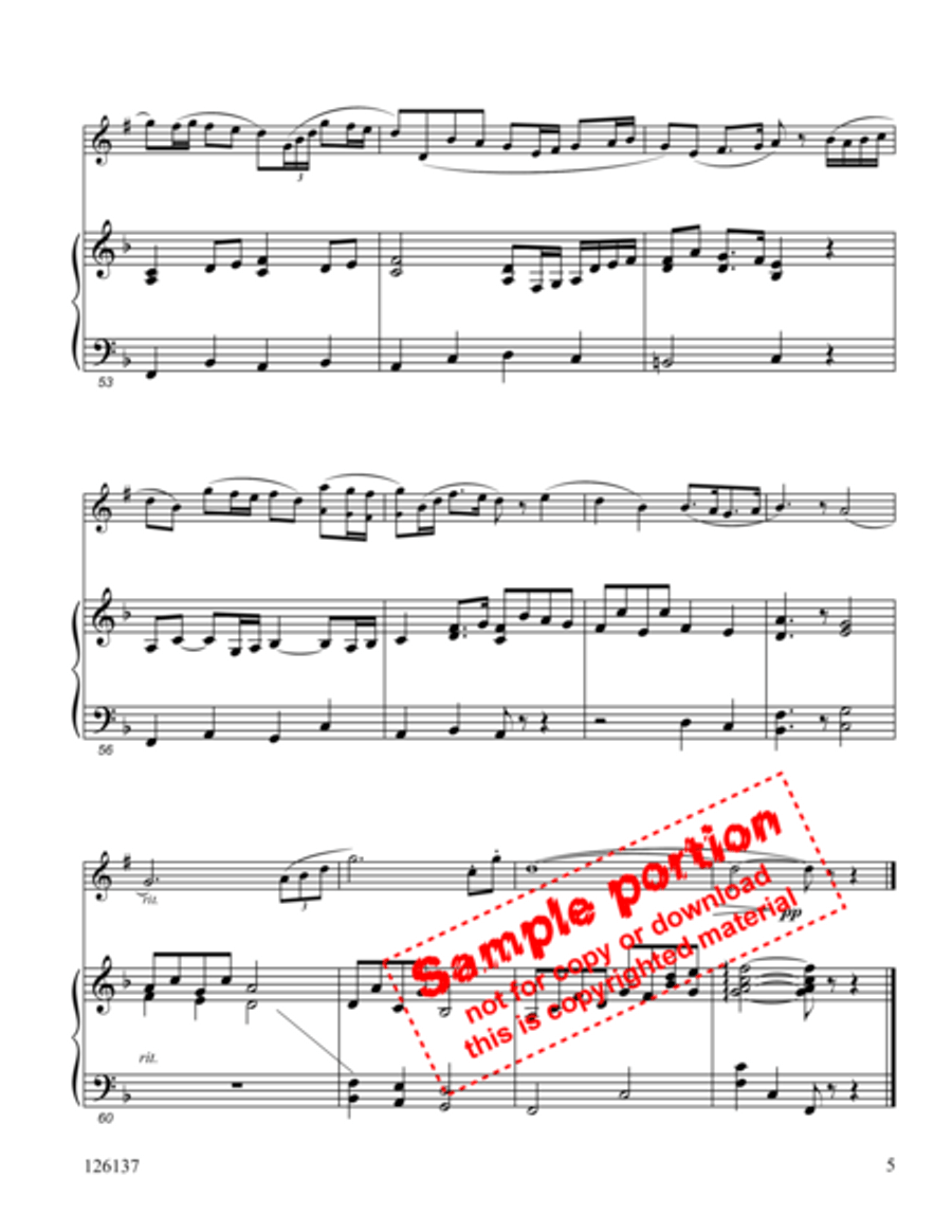 He Leadeth Me He Leadeth Me Tenor Saxophone scores gallery preview page 4