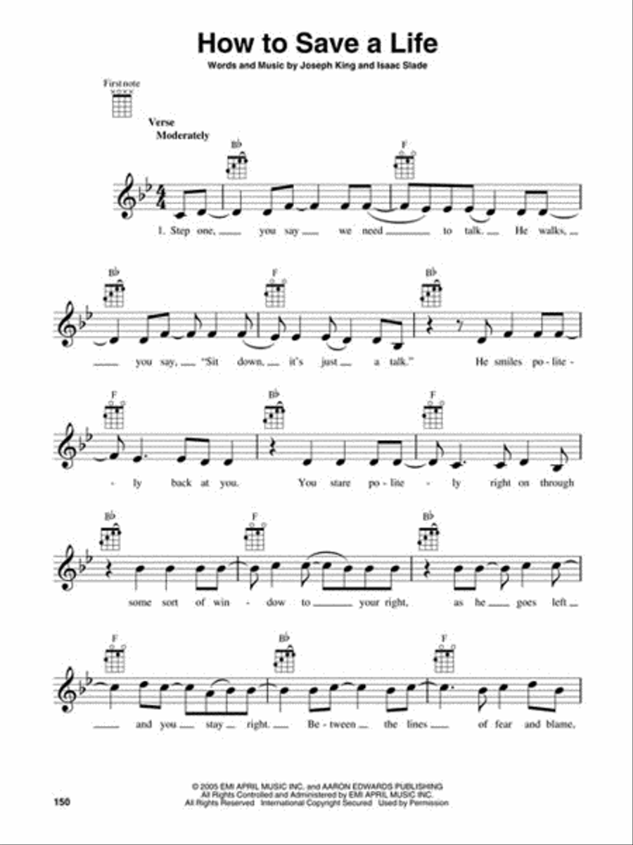 The 2000s Ukulele scores gallery preview page 4