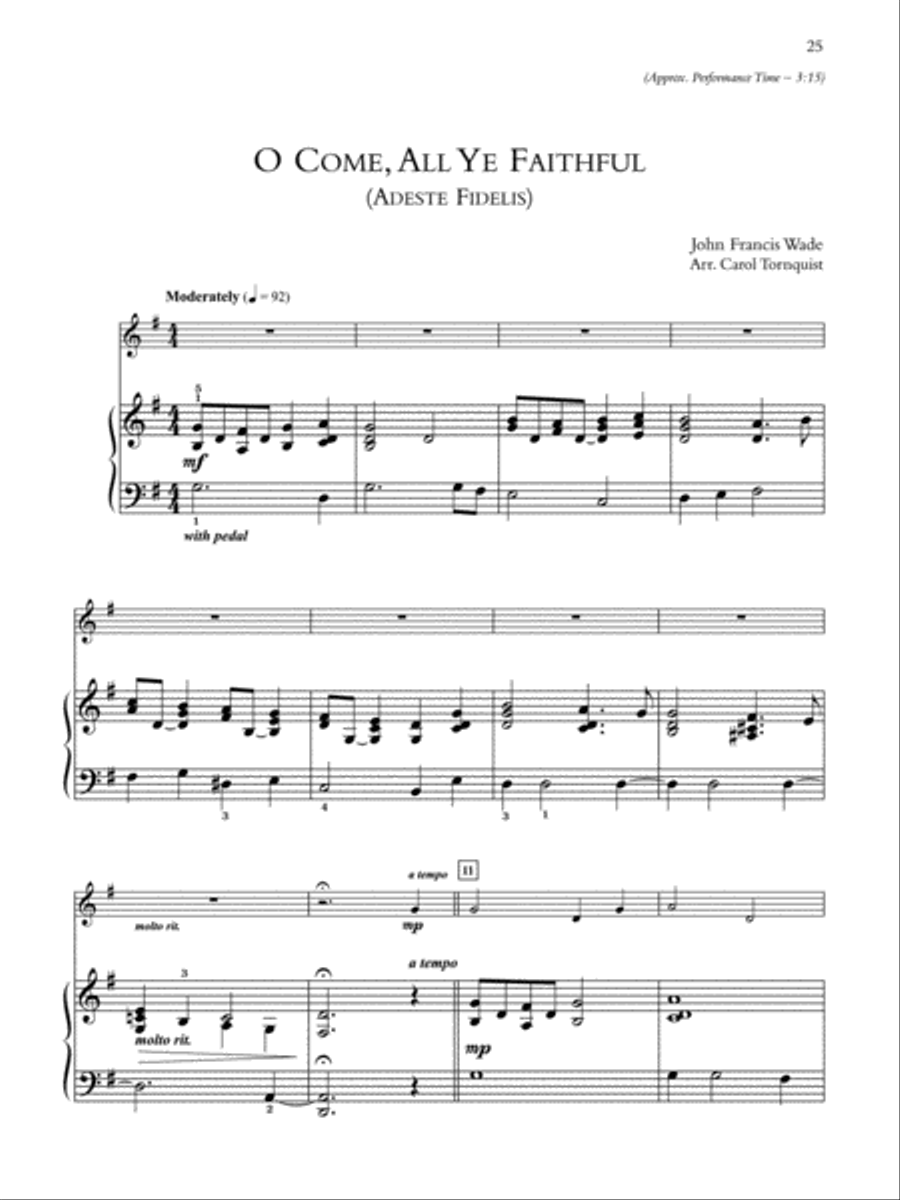 Pianist Plus -- Christmas Piano scores gallery preview page 4