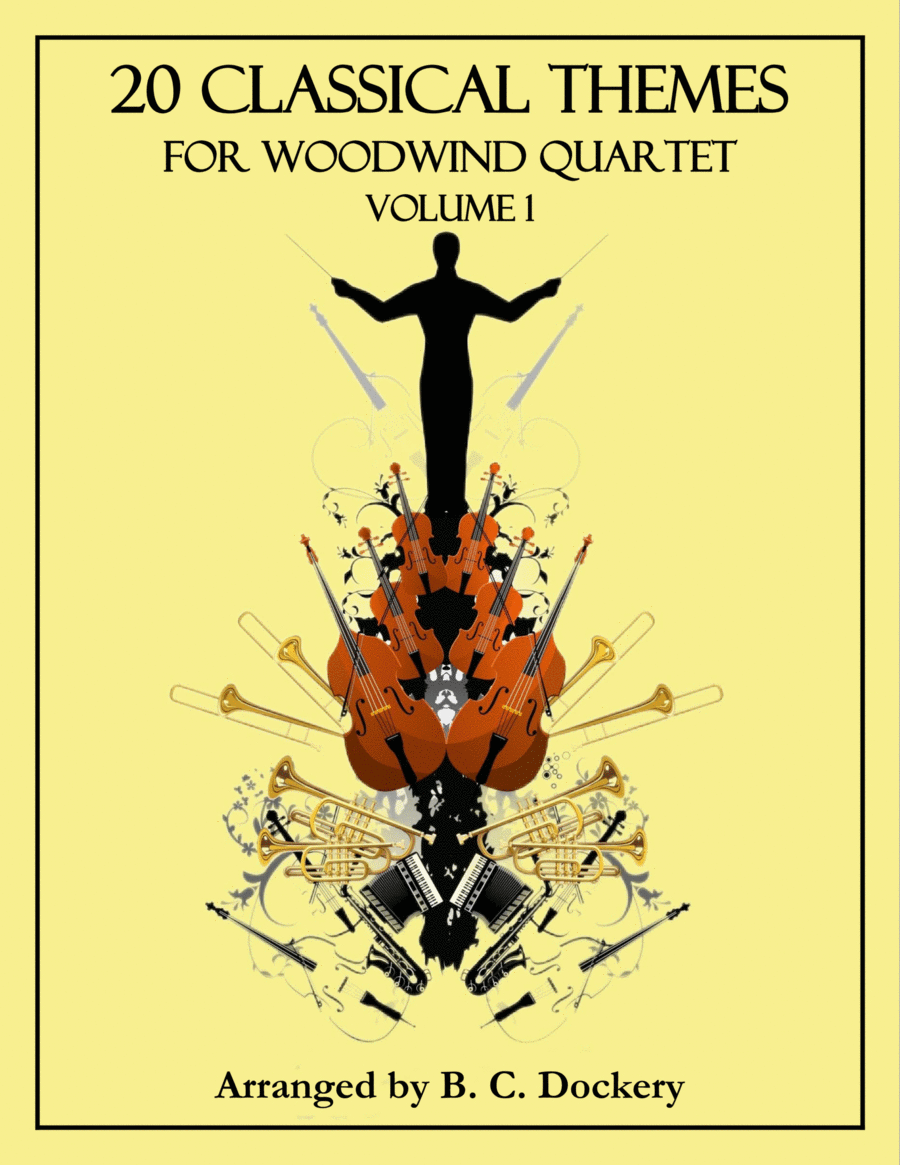 20 Classical Themes for Woodwind Quartet: Volume 1 image number null