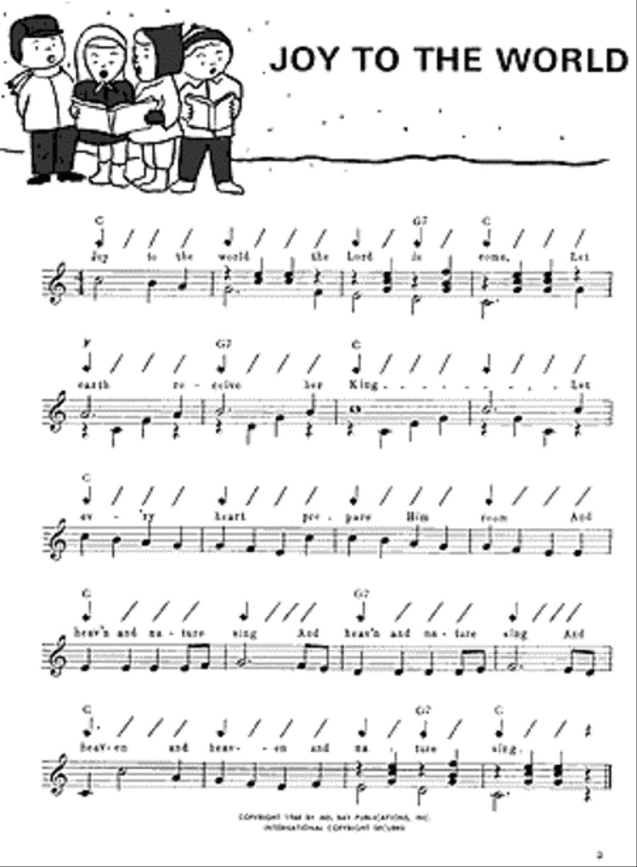 Easy Way Christmas Guitar Folio Flatpicking Guitar scores gallery preview page 4