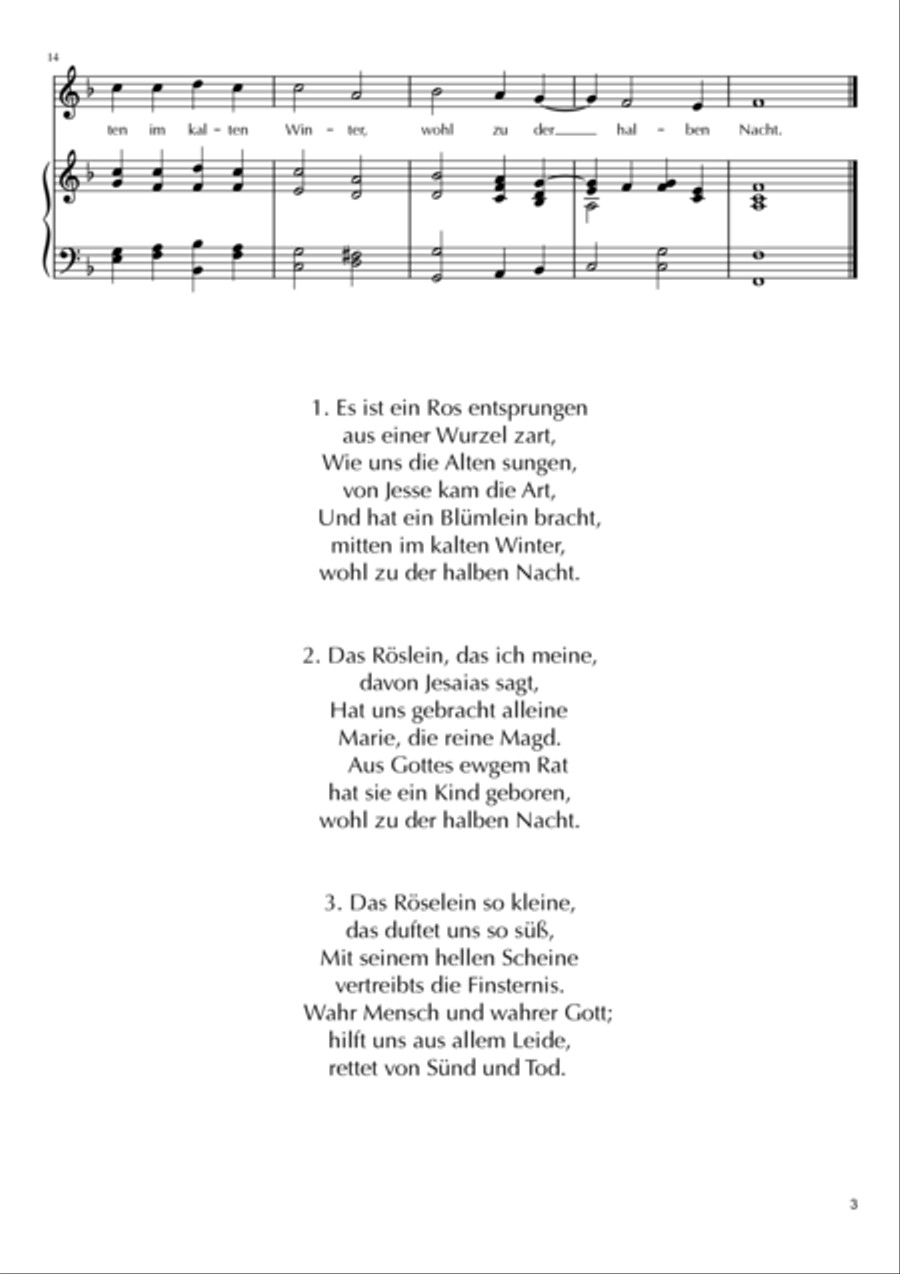 Die schönsten deutschen Weihnachtslieder – Klaviernoten zum Spielen und Mitsingen Voice scores gallery preview page 6