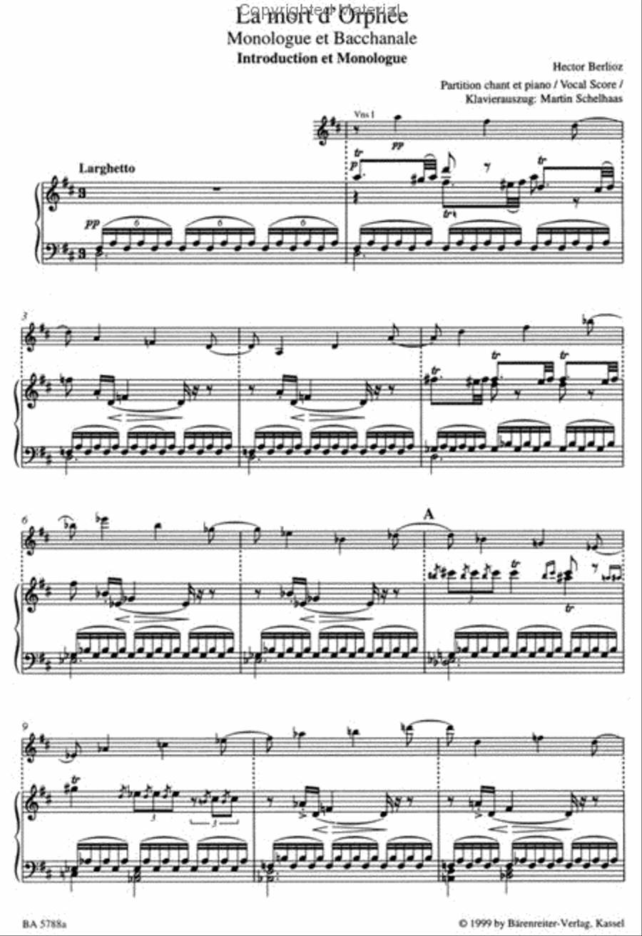 La mort dOrphee Hol 25 Women's Choir scores gallery preview page 2