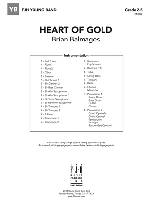 Heart of Gold: Score