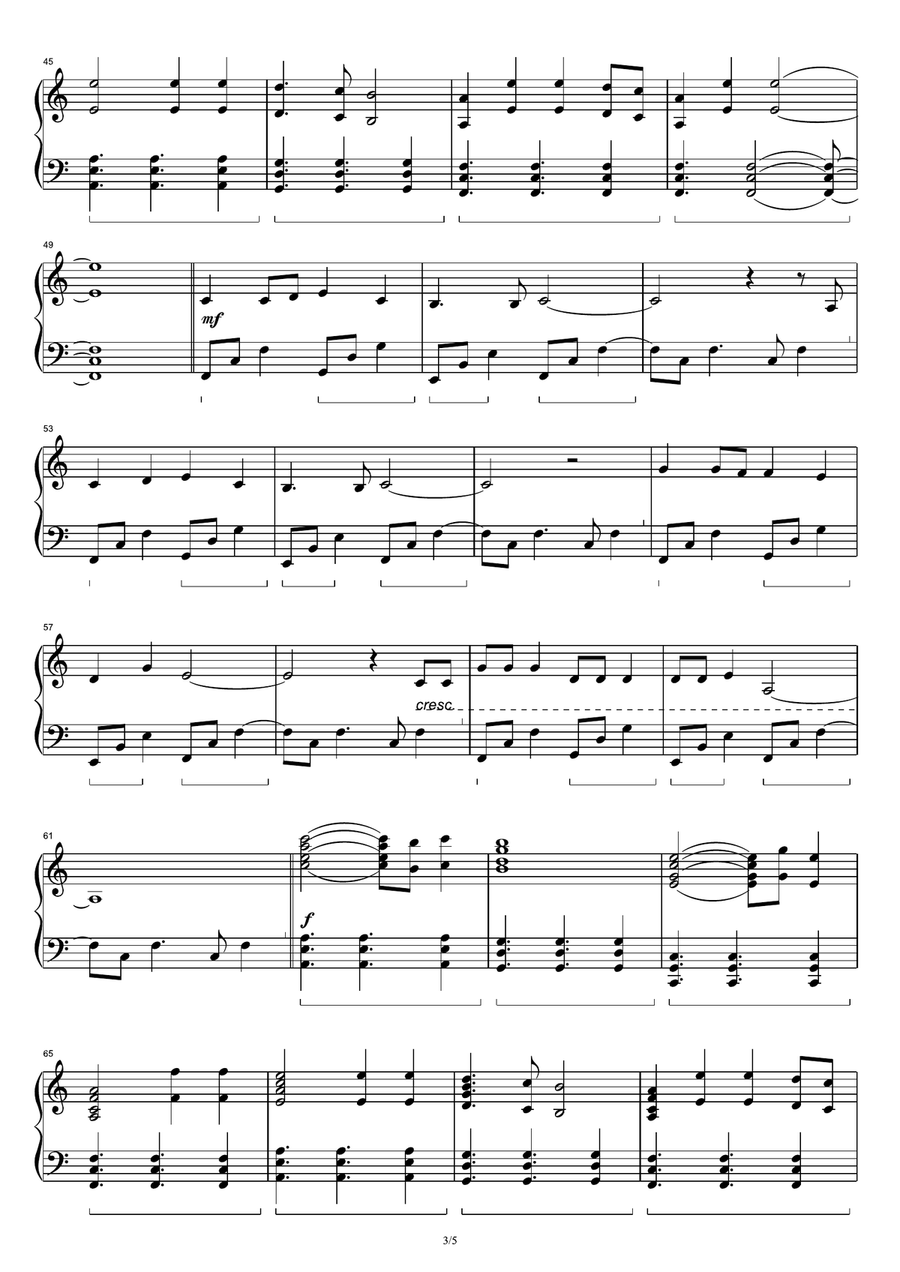 Arcade Arcade Piano Solo scores gallery preview page 3