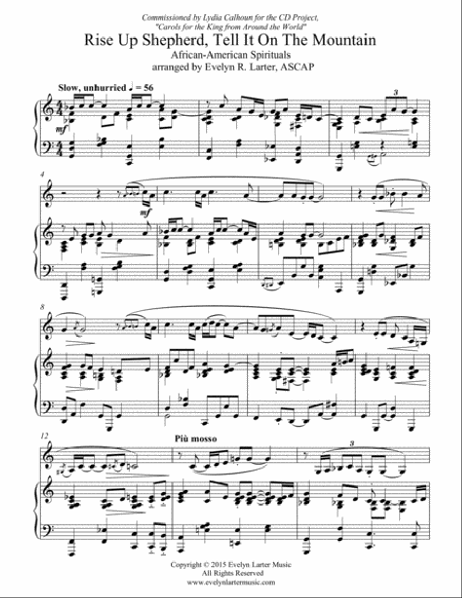 Carols For The King From Around The World, Volume Two Clarinet Solo scores gallery preview page 3