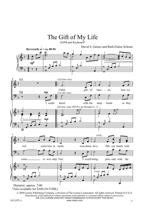 Book cover for The Gift of My Life