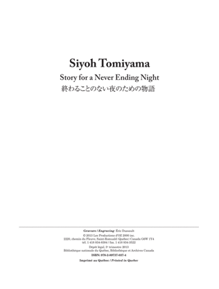 Book cover for Story for a Never Ending Night