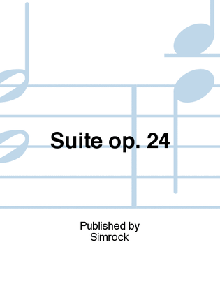 Book cover for Suite op. 24