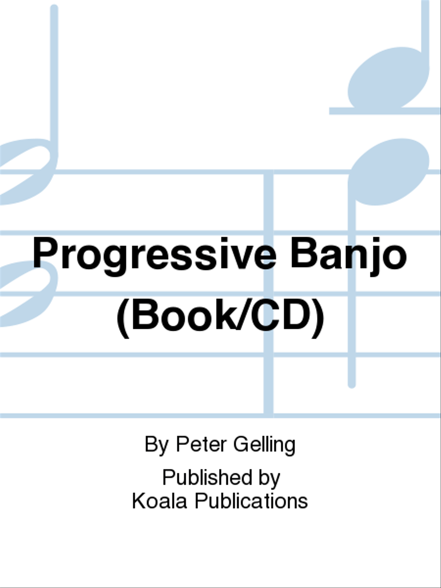 Progressive Banjo (book and online audio) Banjo scores gallery preview page 1