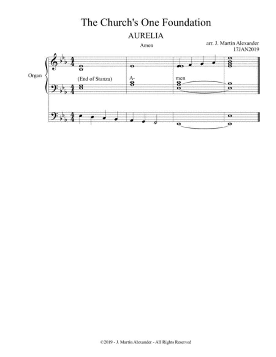 Hymn Introductions and Modulations - Book XVII Organ Solo scores gallery preview page 5