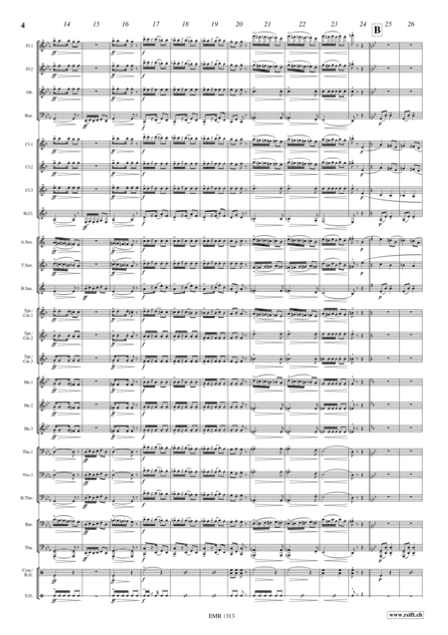 Pradec Pradec Concert Band scores gallery preview page 4