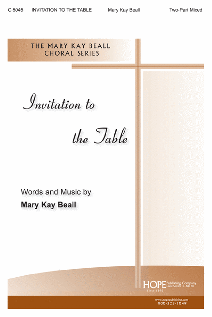 Invitation to the Table Invitation to the Table 2-Part scores gallery preview page 1