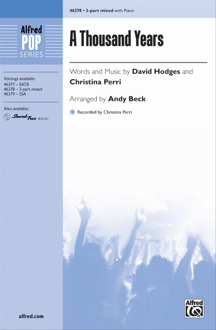 A Thousand Years 3-Part scores gallery preview page 1