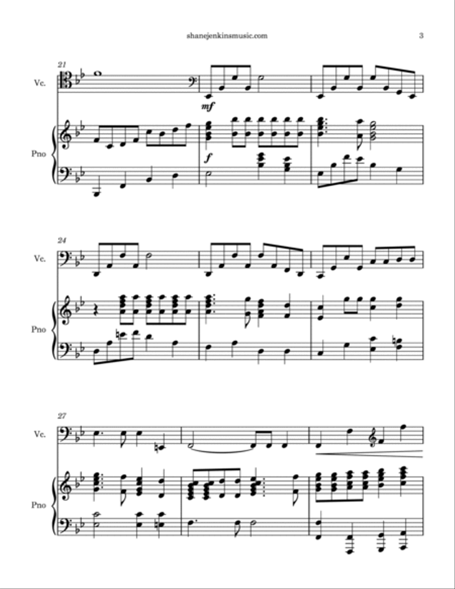 He's Everything To Me He's Everything To Me Piano scores gallery preview page 3