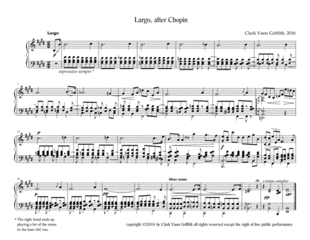Largo, after Chopin image number null
