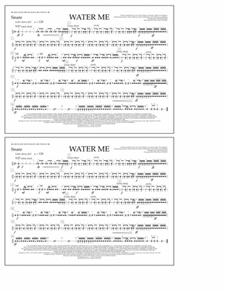 Water Me (arr. Tom Wallace) - Snare