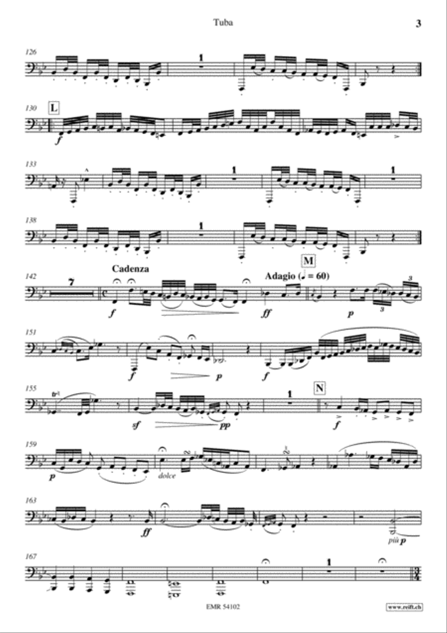 Concertino Bb Minor Tuba scores gallery preview page 4