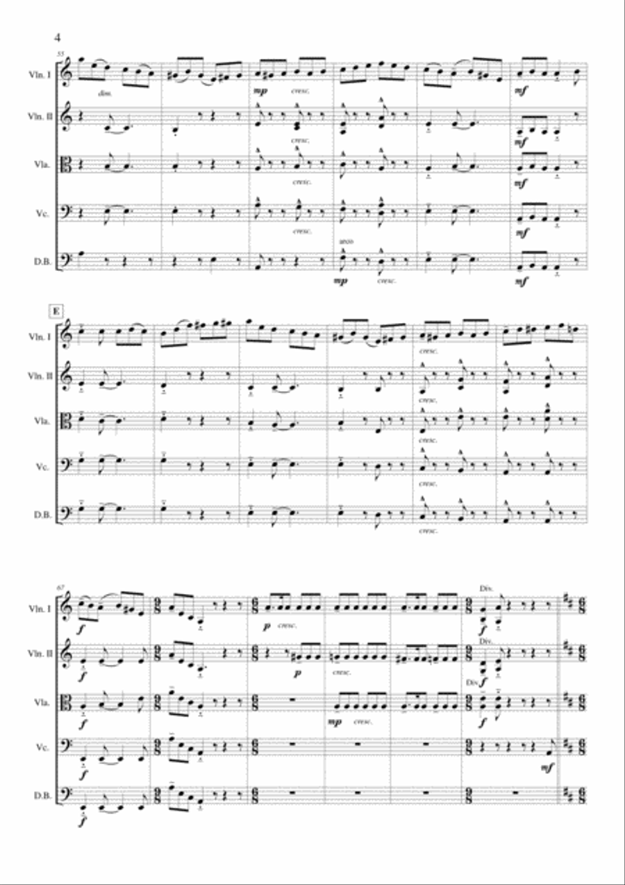 Coleraine Jigs Coleraine Jigs String Orchestra scores gallery preview page 4