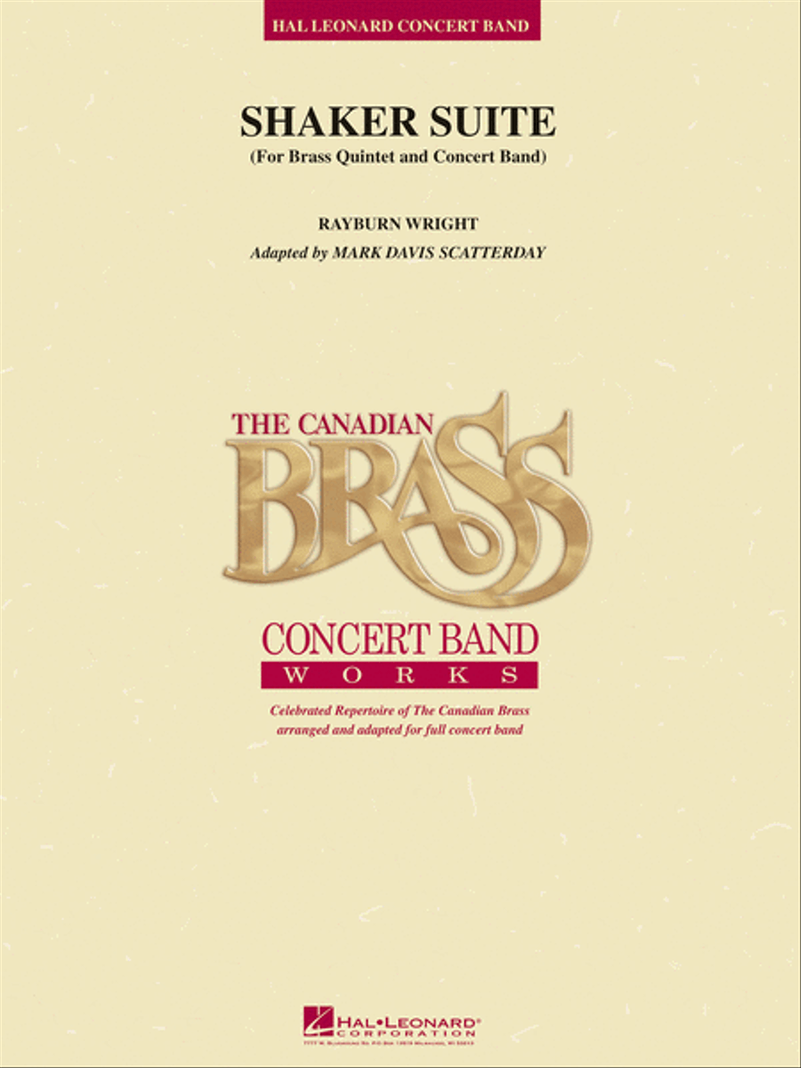Shaker Suite Concert Band scores gallery preview page 1