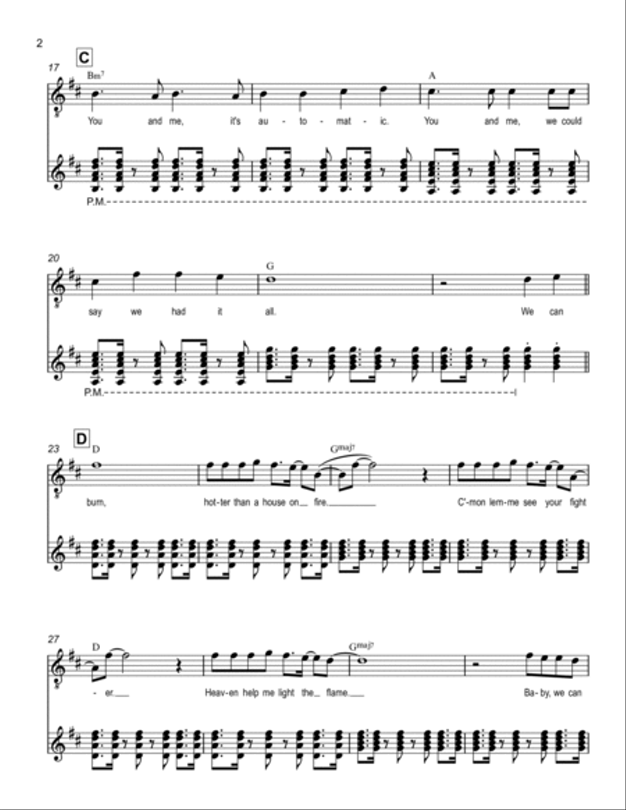 House On Fire Acoustic Guitar scores gallery preview page 2