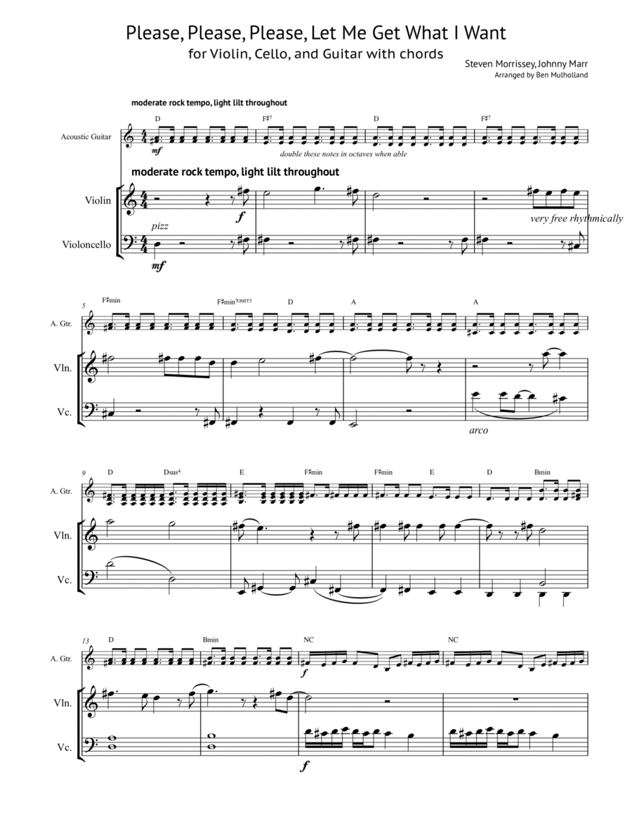 Please, Please, Please, Let Me Get What I Want