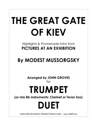 The Great Gate of Kiev from Pictures at an Exhibition - Trumpet Duet