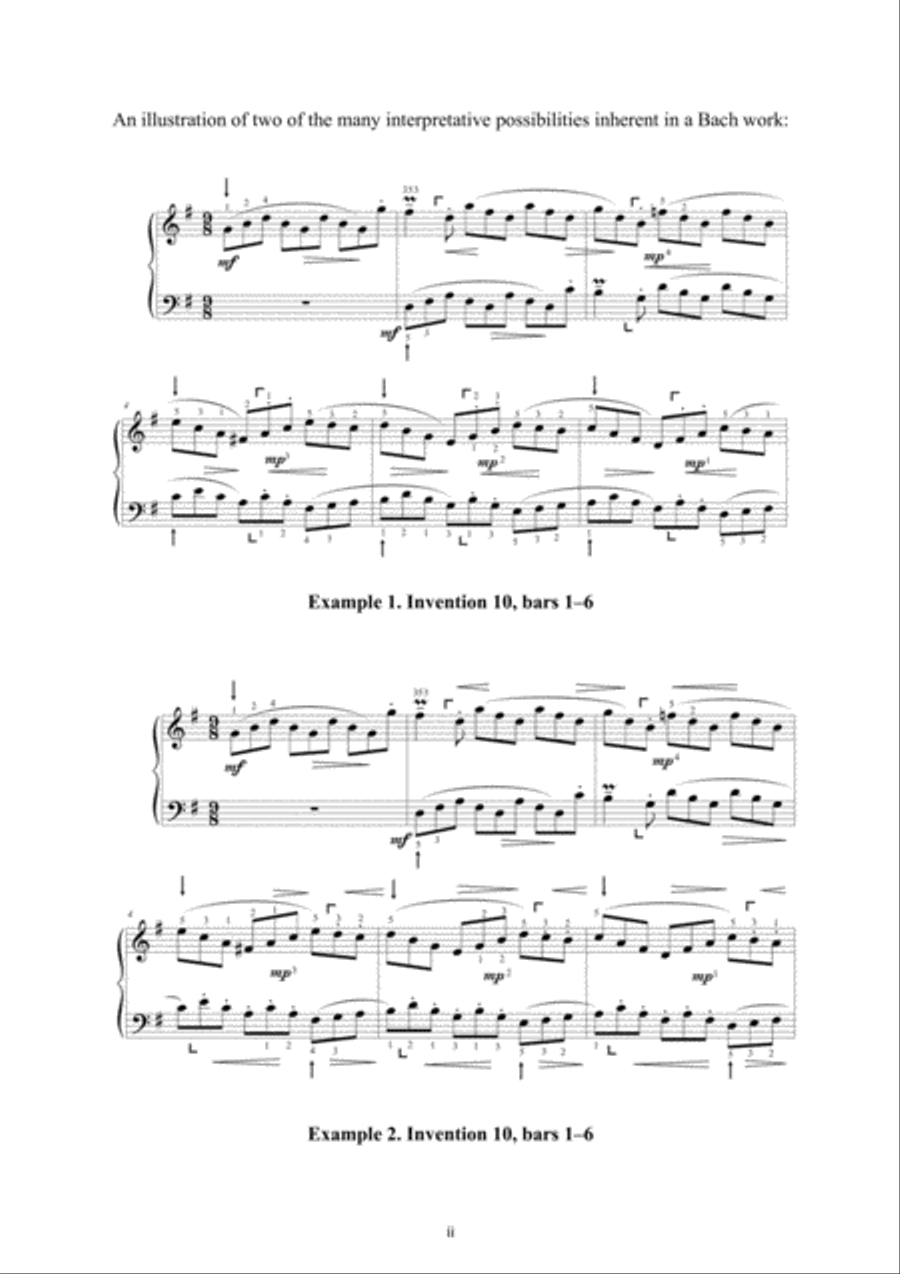 15 Two-part Inventions BWV 772-786 Blankenheim / Rosar Edition Piano Solo scores gallery preview page 5