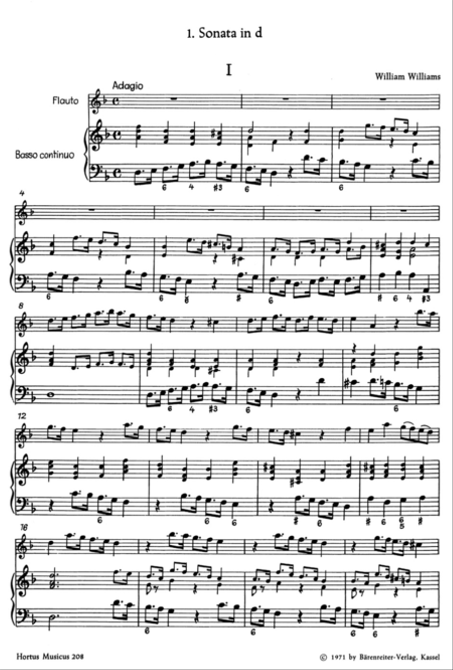 Sonaten alter englischer Meister for Treble Recorder and Basso continuo Alto Recorder scores gallery preview page 2
