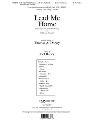 Book cover for Lead Me Home with Softly and Tenderly
