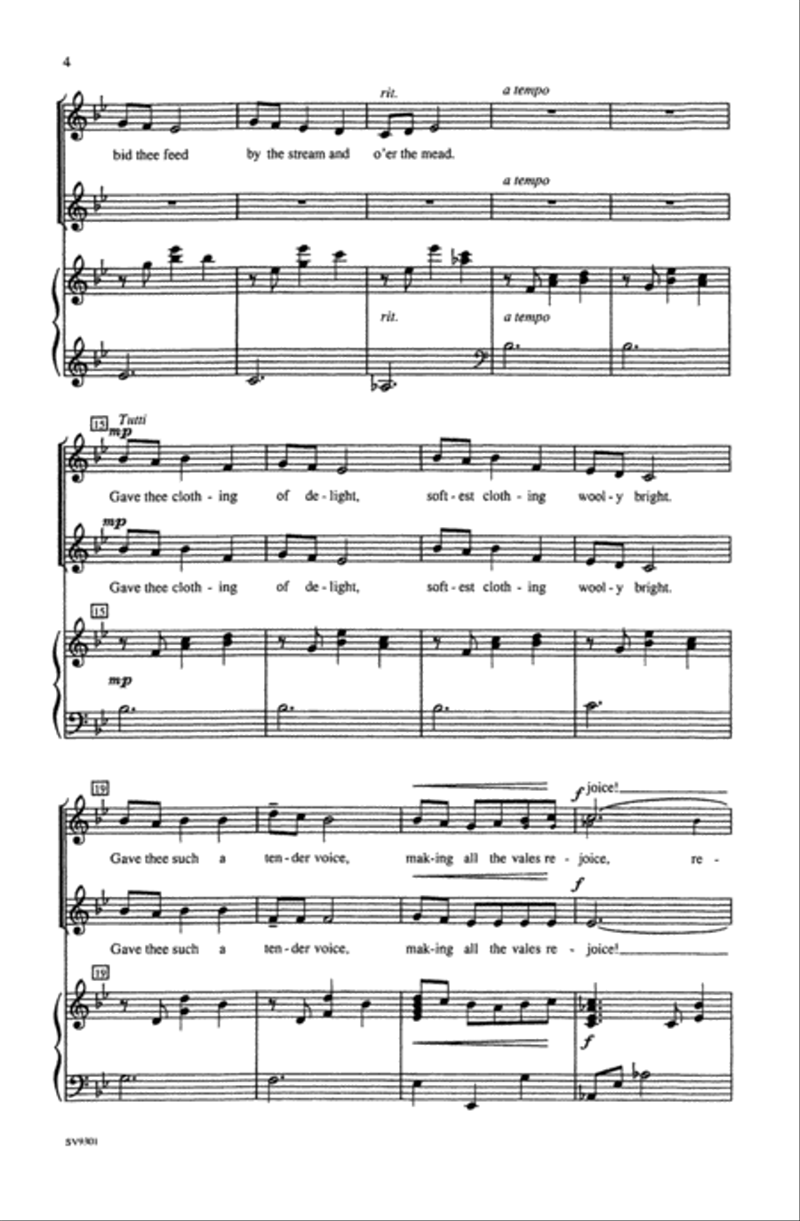 Little Lamb Choir scores gallery preview page 3