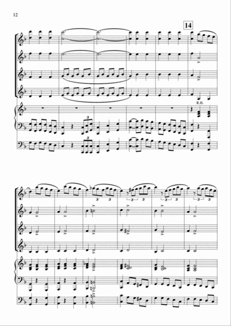 La gazza ladra - Overture Set of Parts scores gallery preview page 11