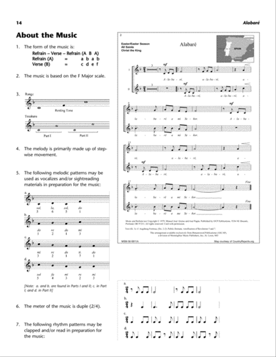 Part-Singing: Global Style Children's Choir scores gallery preview page 7