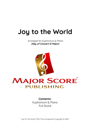 Joy to the World - Euphonium & Piano (D Major)