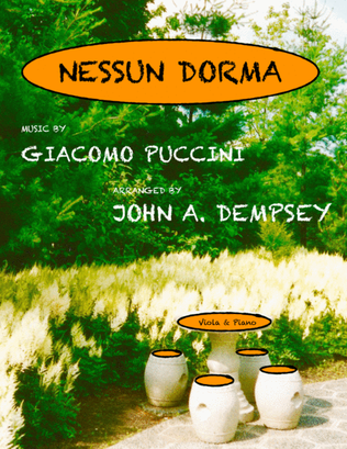 Book cover for Nessun Dorma (Viola and Piano)