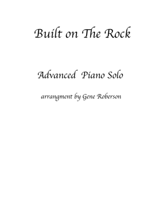 Book cover for Built on The Rock Piano Solo