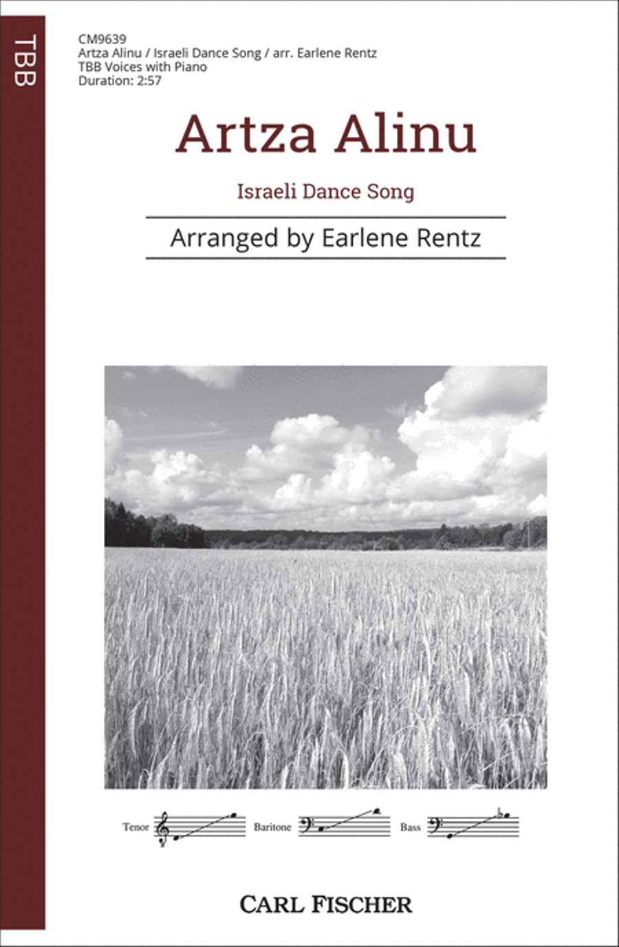 Artza Alinu 3-Part scores gallery preview page 1