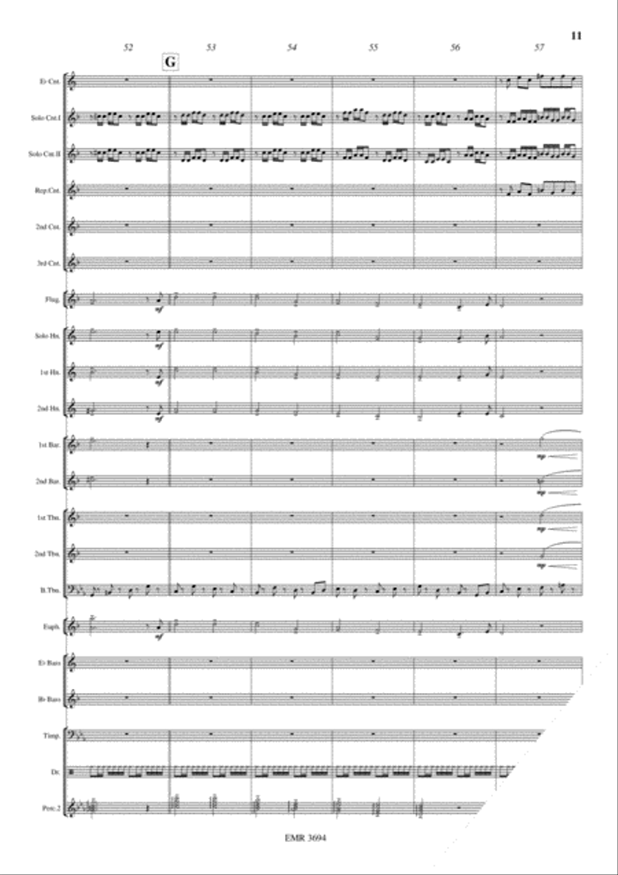 Thierry La Fronde Brass Band scores gallery preview page 12