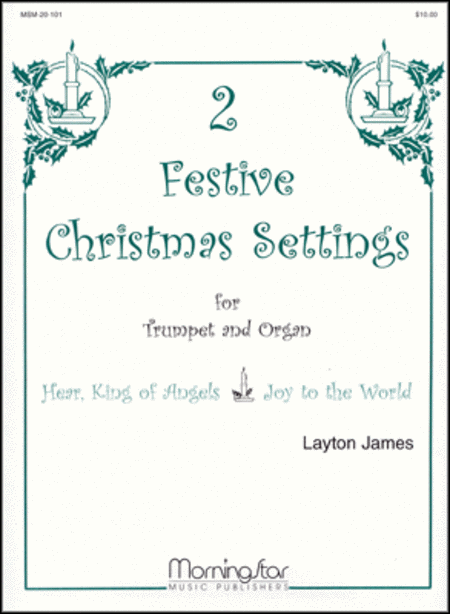 Two Festive Chr. Settings for Tpt. and Organ - (Bach)