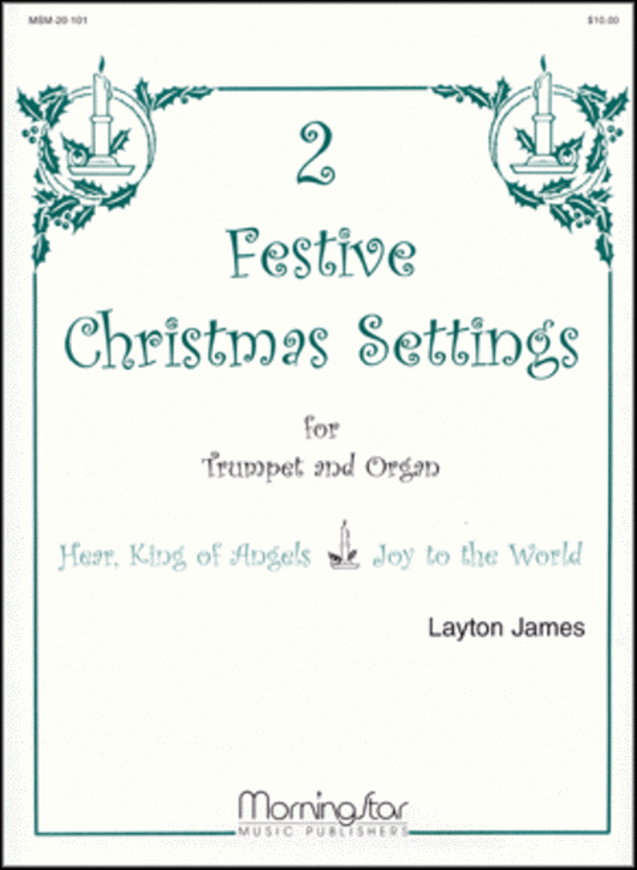 Two Festive Christmas Settings for Trumpet and Organ Trumpet scores gallery preview page 1