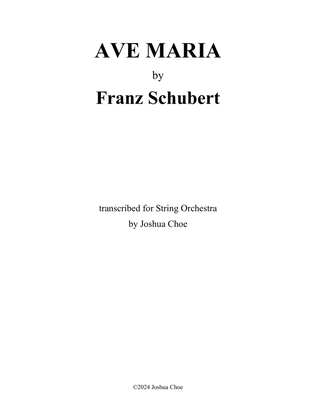 Book cover for Ave Maria (Ellens Gesang III), D.839