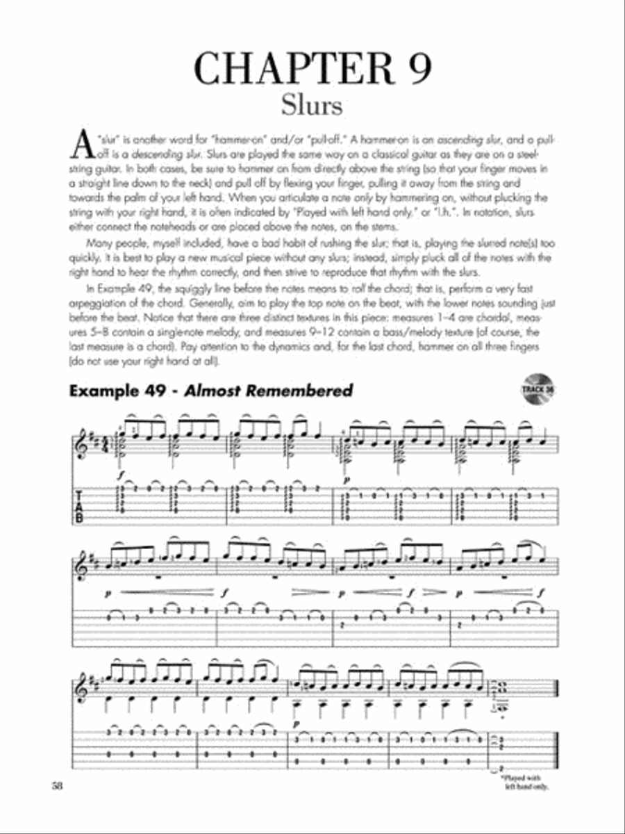 Classical Guitar for the Steel-String Guitarist Acoustic Guitar scores gallery preview page 6