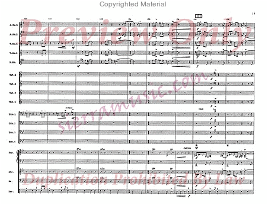 Oolitic Stomp Oolitic Stomp Jazz Ensemble scores gallery preview page 16