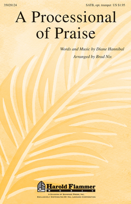 Book cover for A Processional of Praise