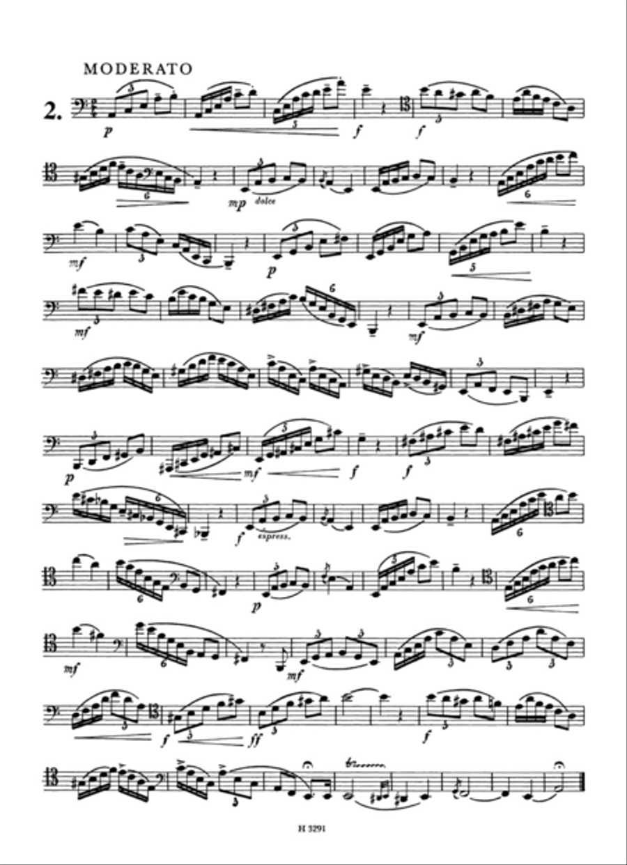 Rhythmische Etüden für Fagott Bassoon Solo scores gallery preview page 2